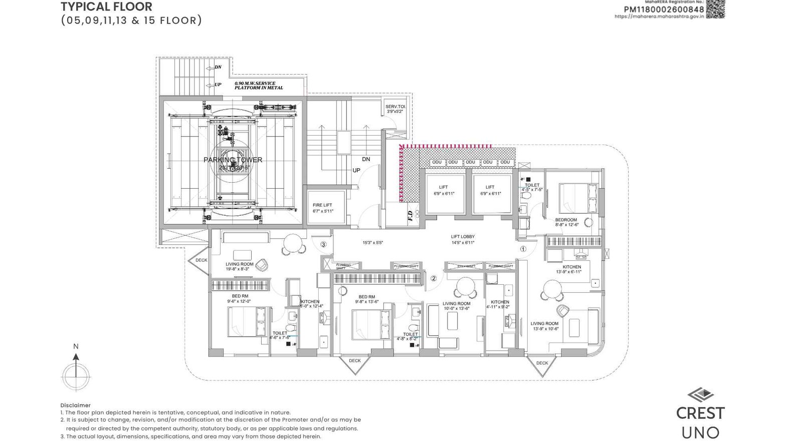 Crest-Uno-Typical-floor-plan-5th-to-15th